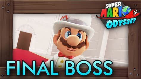Super Mario Odyssey Final Boss And Ending Youtube