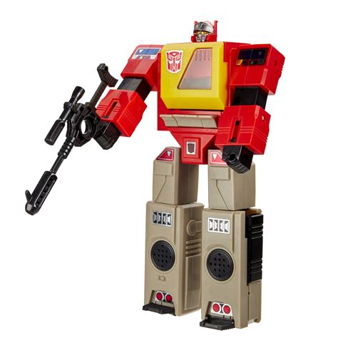 Transformers Vintage G1 Autobot Blaster Collectible Action Figure And