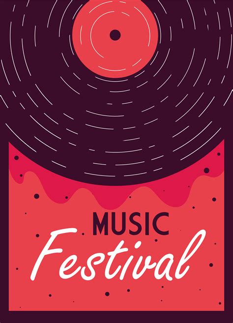 modern poster  festival  musical instrument