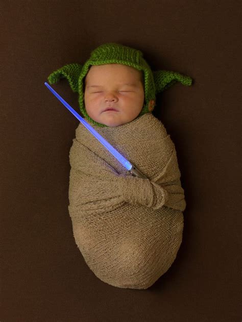 Star Wars Birth Announcement Newborn Photography Newborn Halloween