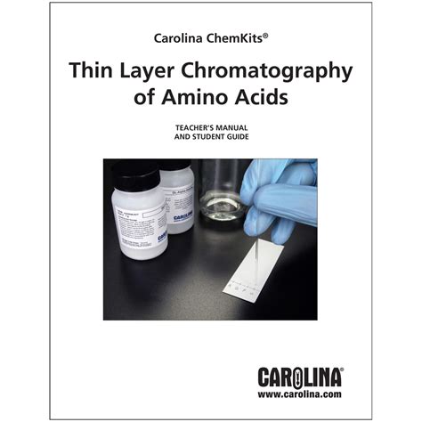 Thin Layer Chromatography Of Amino Acids Digital Resources Carolina