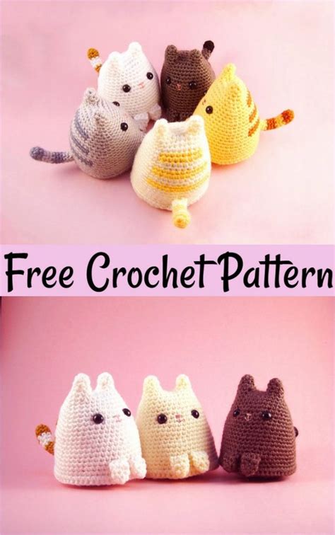 45 easy free crochet cat patterns for amigurumi lovers diyncrafty