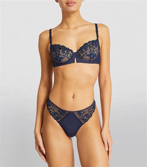 Simone Perele Lace Saga Half Cup Bra Harrods US