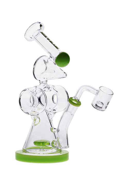 Bx1210 9 Inch Double Ring Dab Rig Nice Glass