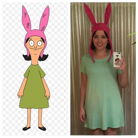 My Bobs Burgers Louise Belcher Costume From This Past Halloween Bobs Burgers Louise