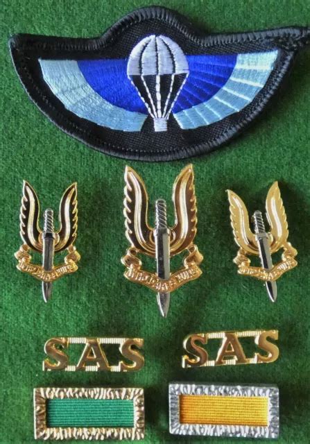 Australian Special Air Service Regiment Sasr Uniform Insignia Set