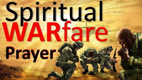 Spiritual Warfare Prayer Fight Back Youtube