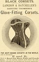 1891 Ad Langdon Batcheller's Thomson's Glove Fitting Corsets Fashion ...
