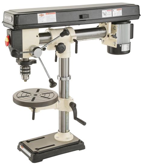 Shop Fox W1669 12 Horsepower Benchtop Radial Drill Press