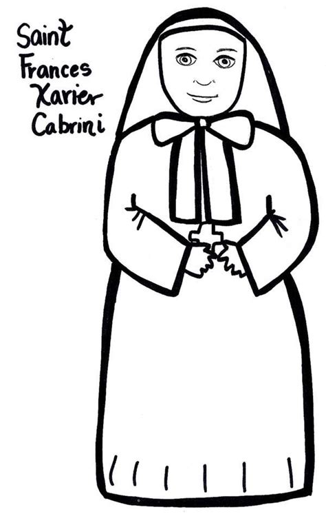 Print a free coloring page of saint francis xavier to commemorate his feast day! All Saints Coloring Pages - Coloring Home