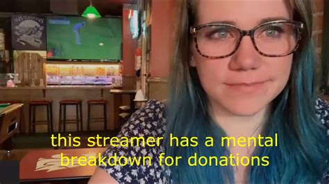Twitch Streamer Cries Because She Did Not Receive Donation YouTube