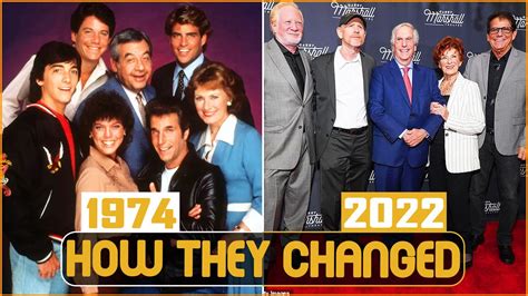 Happy Days 1974 Cast Then And Now 2022 How They Changed Youtube