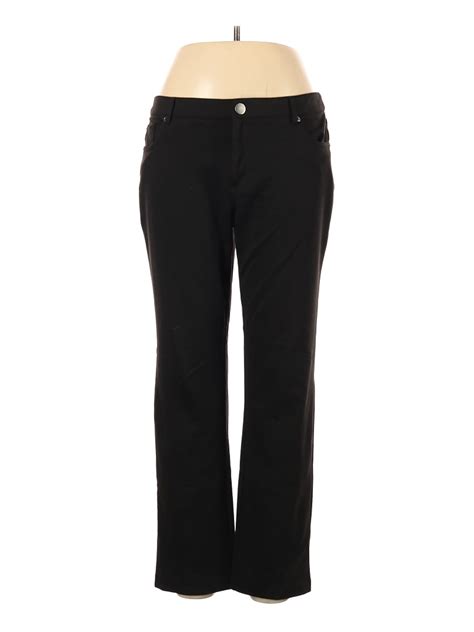 Soho Apparel Ltd Women Black Casual Pants 12 Ebay