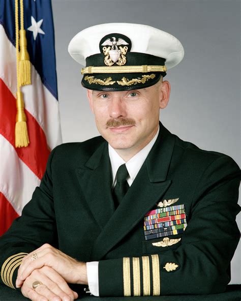 Portrait Us Navy Usn Captain Capt Glenn N Wagner Covered