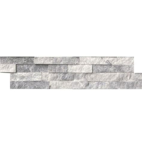 Alaska Gray 6x24 Stacked Stone Ledger Panel Tile And Mosaic Depot