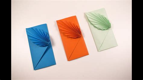 Diy Origami Envelope Easy Tutorial 3d Origami