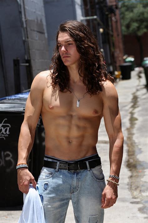 Long Haired Hunk Kyle Gorsuch Gay Body Blog Featuring