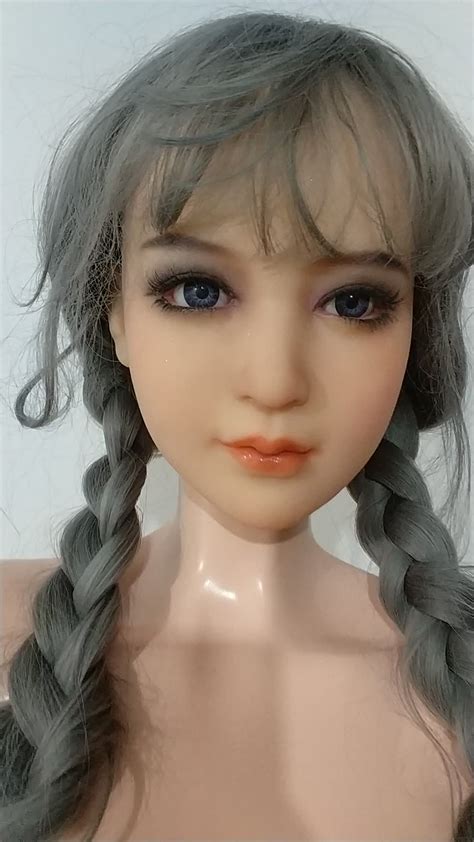 Busty Silver Grey Short Hair Silicone Lifelike Young Girl Sex Love Doll Buy Young Girl Sex