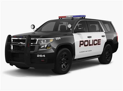 Chevrolet Tahoe 2018 Police 3d Model In Suv 3dexport