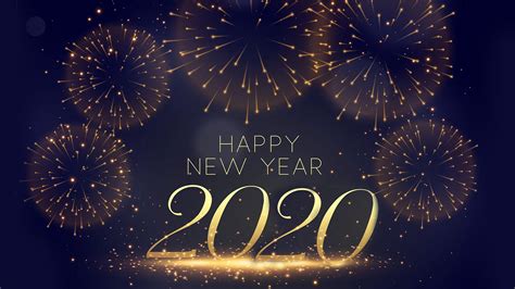 Happy New Year 2020 Desktop Wallpapers Wallpaper Cave
