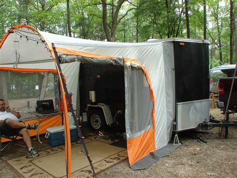 Dsc04927 Enclosed Trailer Camper Cargo Trailer Camper Conversion