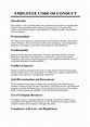 Employee Code of Conduct Template - Free Download - Easy Legal Docs