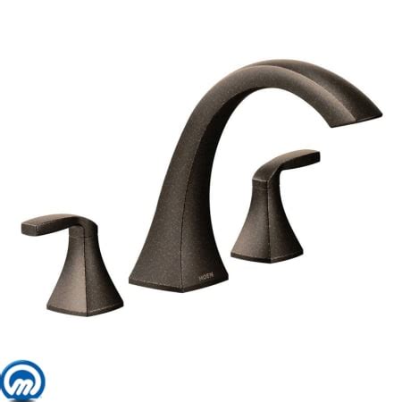 View and download moen oil rubbed bronze t6420orb illustrate parts list online. Moen T693ORB Oil Rubbed Bronze Voss Deck Mounted Roman Tub ...