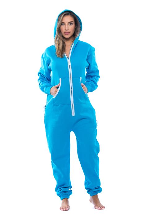 6456 Blk L Followme Adult Onesie With Patches Pajamas Jumpsuit