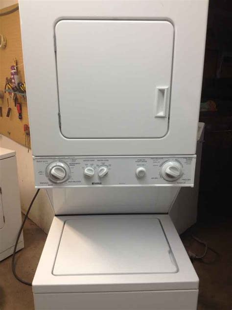 Washer And Dryers Kenmore Stackable Washer And Dryer