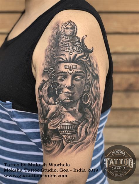 Lord Shiva Tattoo In 2020 Tattoos Shiva Tattoo Sanskrit Tattoo Gambaran