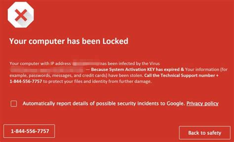 How To Remove Your Computer Has Been Locked Red Screen Minitool