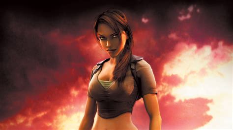 Lara Croft In Tomb Raider Game 4k Wallpaperhd Games Wallpapers4k