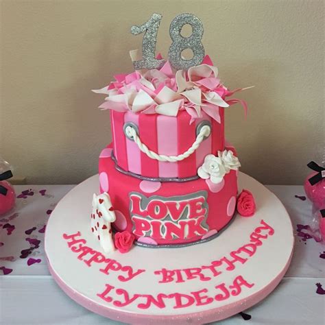 Pin By Kim On Victoria Secret Pink Party Cool Birthday Cakes Birthday Cake Girls Teenager