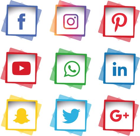 Download Social Media Icons Set Social Media Icon Png And Social