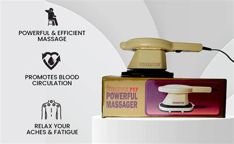 Thrive 717w Handy Massager Combined Motion Variation Highly Effective Hot And Cold Very Efficient