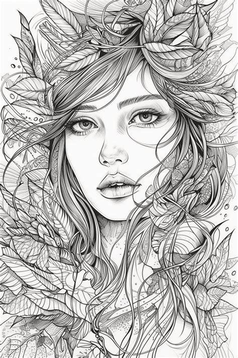 Detailed Coloring Pages Coloring Pages For Girls Coloring Book Pages