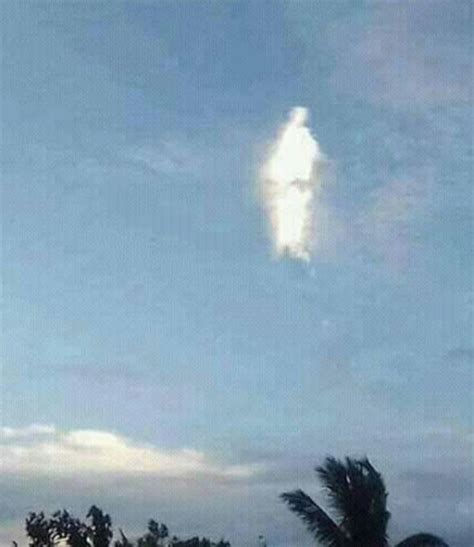 Claims Jesus Is An Alien After Virgin Mary Image Appears In Sky Above