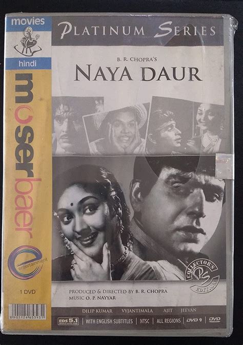 Naya Daur 1957 Dvd Str Dilip Kumar Vaijayantimala Ajit Jeevan