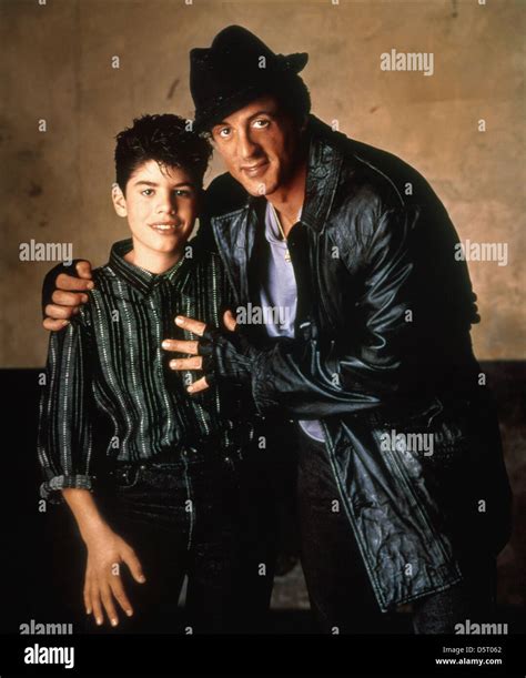 Sage Stallone Sylvester Stallone Rocky V 1990 Stockfotografie Alamy