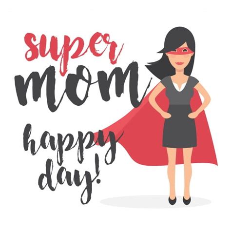 Super Mom Happy Day Background Eps Vector Uidownload