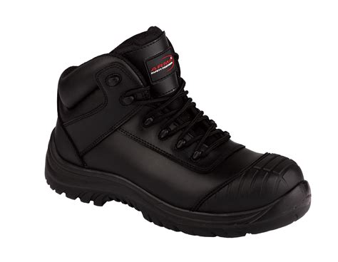 Mens Arma S3 Leather Steel Toe Cap Water Resistant Ankle Work Safety