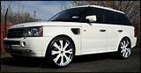 Range Rover White Rims Images
