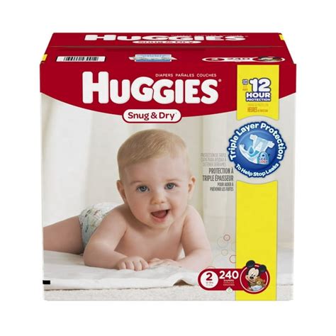 Huggies Snug And Dry Diapers Economy Plus Walmartca