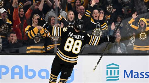 David Pastrnak Penalty Shot Cues Comparison To Red Sox Great
