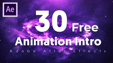 top 125 intro animation after effects