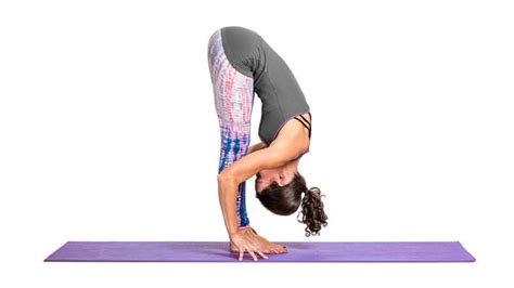 Uttanasana Standing Forward Bend Yoga Gaia