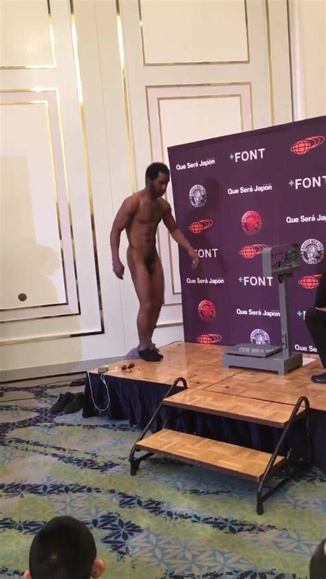 Weigh In MMA BLACK MEN WEIGH IN NAKED ThisVid Com