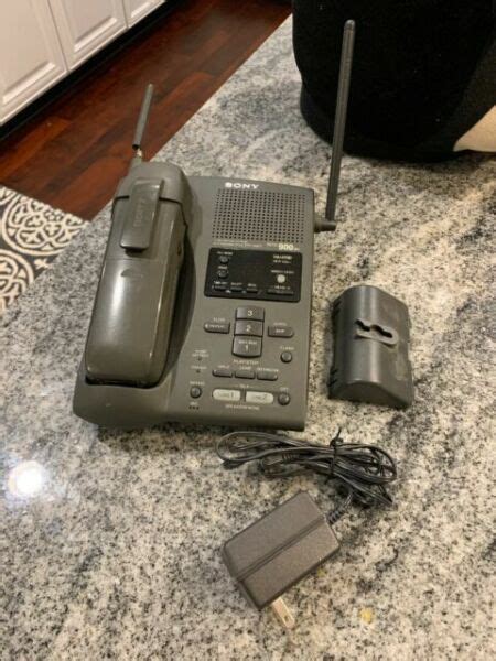 Sony Digital 900mhz Cordless Phone Model Spp 933 Working For Sale