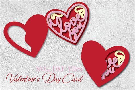 3D Valentine Card Svg - 143+ SVG PNG EPS DXF in Zip File