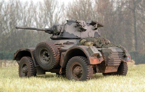 Daimler Armoured Car Model